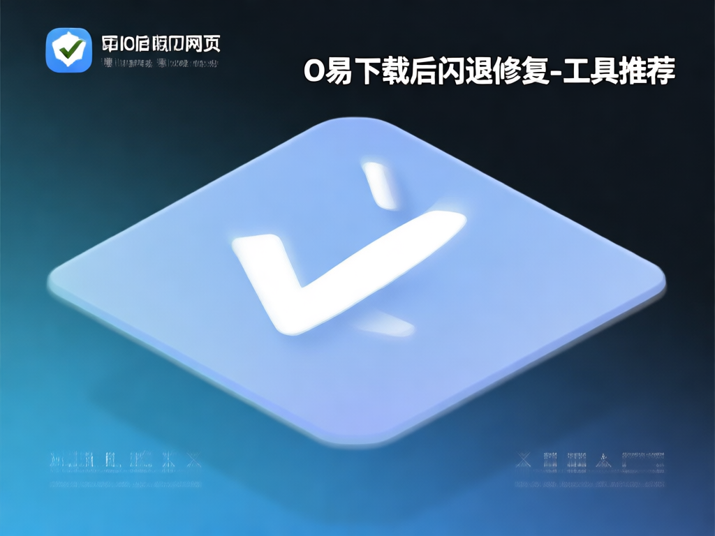 O易闪退修复工具界面展示